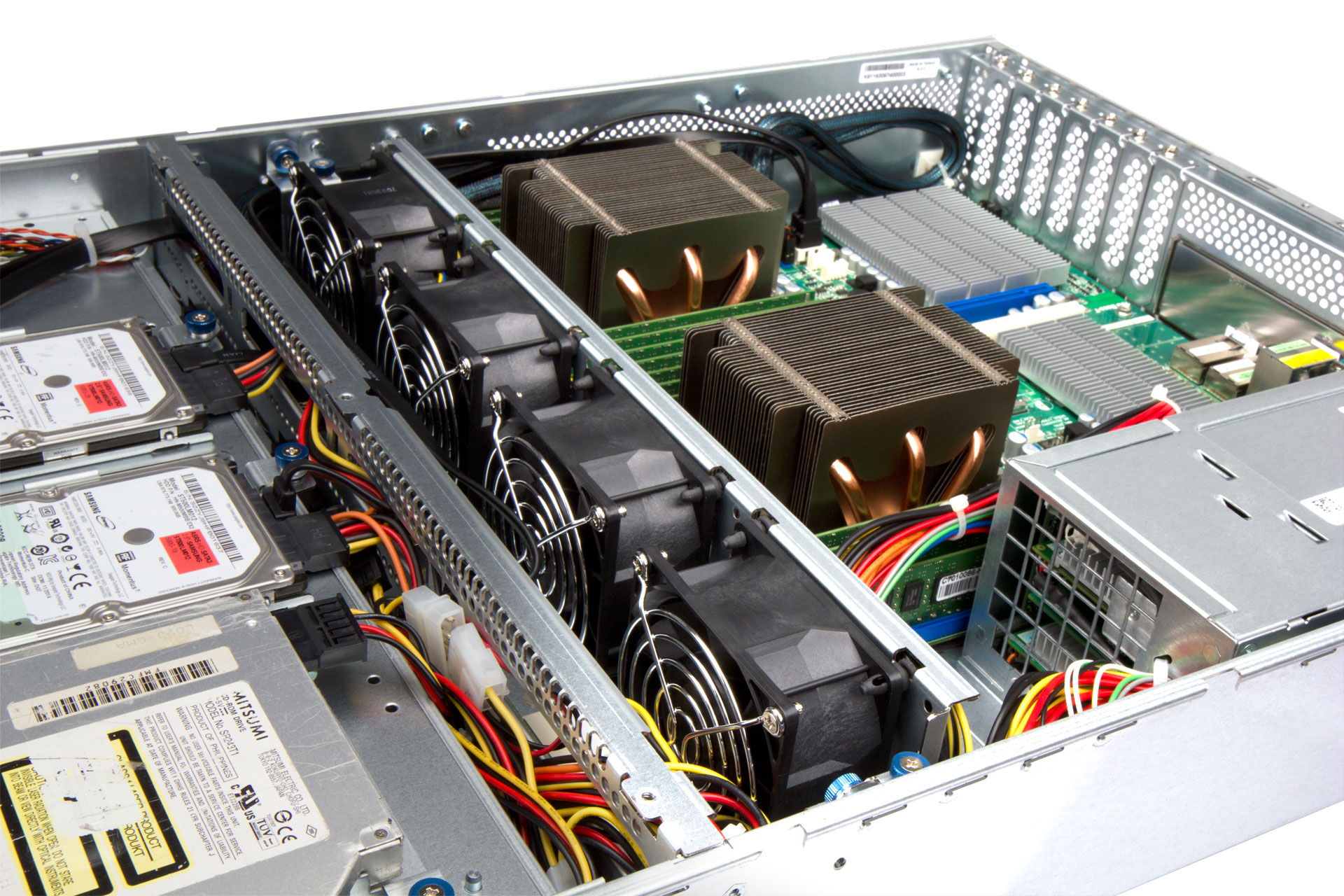 FAN - server system assembly